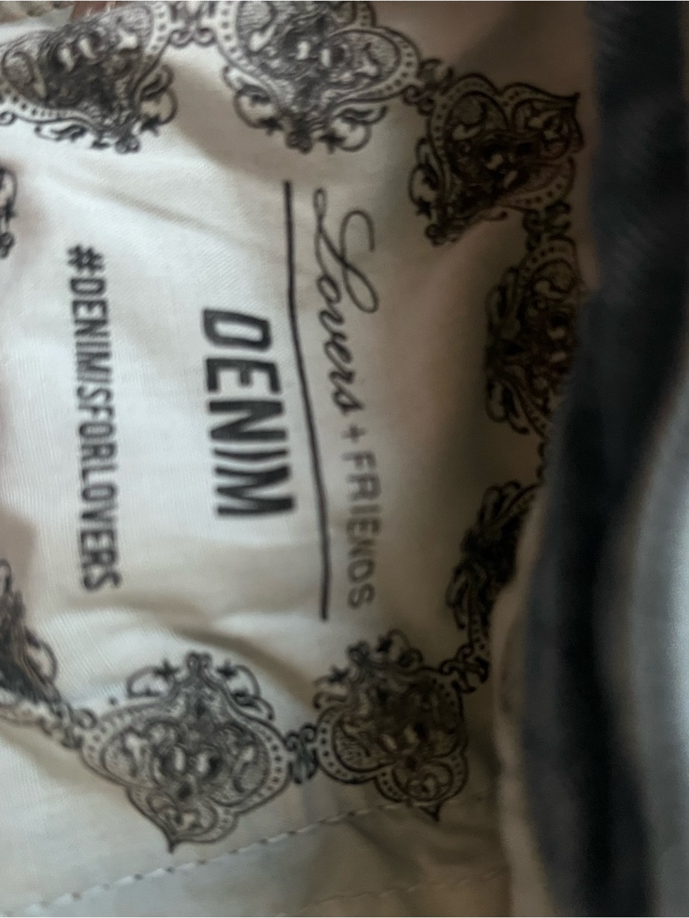Label-only image of women's jeans